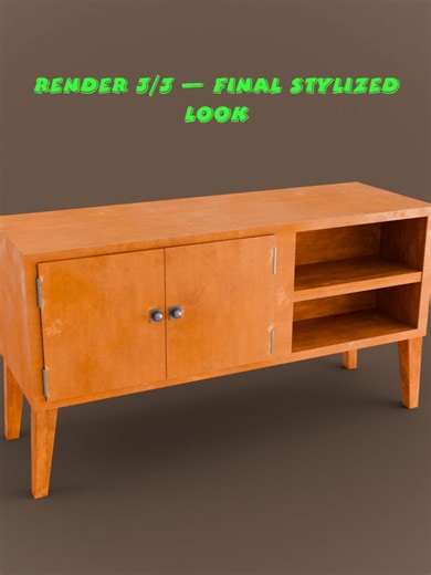 Final render 3/3 | Stylized 3D Prop Lighting & Render The final look ✨ lighting, render, and that stylized touch! Watch the finished result of my 3D prop workflow #3DRender #StylizedRender #3DArt #Lighting #CGI #StylizedArt #3DProps #DigitalArt #RenderMagic #CGArtist #Stylized3D #ArtProcess #3DCommunity #Shorts