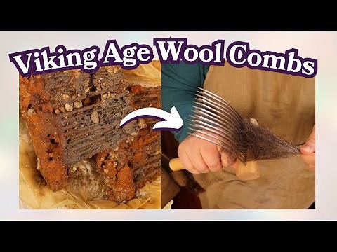 Wool Combs in the Viking Age - My Apron Dress Recreation Project