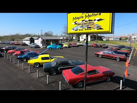 Classic Muscle Car Lot 4/5/21 Update Maple Motors New Inventory