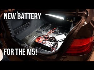 Installing a New Battery on the F10 M5 - DIY