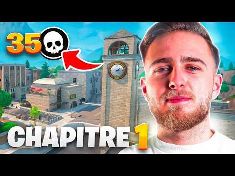 Ma MEILLEURE game de SOLO SQUAD de la NOUVELLE SAISON sur le CHAPITRE 1 ! (on bat notre record ?)