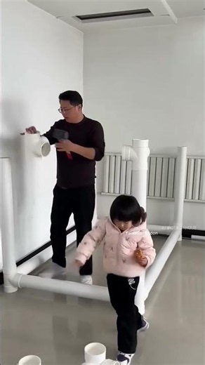 Dad Built Her Dream Doll House