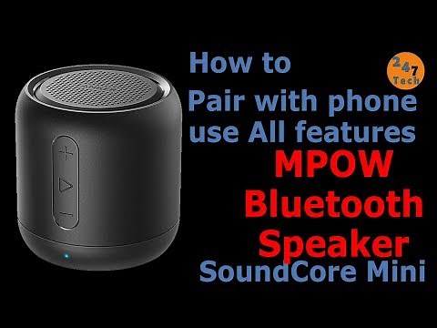Anker SoundCore Mini Bluetooth Speaker Review, Pair and Tutorial