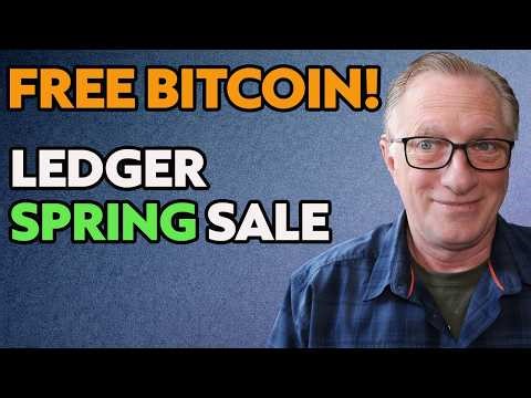 Ledger Spring Sale is LIVE 🚨 Get FREE BTC with Every Wallet