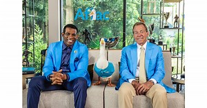 Legendary comeback: Aflac G.O.A.T.s Nick Saban and Deion Sanders reunite for college football