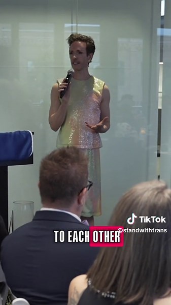 To the trans community: You are seen. You are loved. Thank you for being part of our community! 🏳️‍⚧️ Thank you to @thejeffreymarsh for being such an incredible speaker at our 10 year anniversary gala. #Standwithtrans 💕