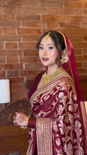 My Dream Bridal Look in Sabyasachi Saree