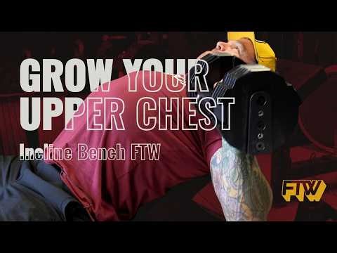 Incline Bench Press: Build Bigger Upper Chest (Dumbbell vs Barbell)