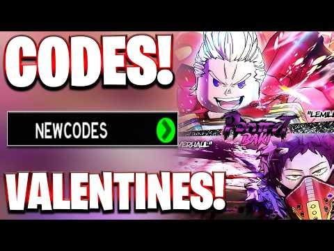 *💘VALENTINES* ALL WORKING VALENTINES UPDATE CODES FOR PROJECT BAKI 4! ROBLOX PROJECT BAKI 4 CODES