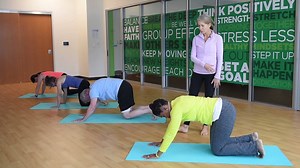 5.3K views · 32 reactions | Have you thought about trying #yoga? Start with this pose that’s easy for beginners. #WellnessWednesday #Namaste | Mercy Health | Facebook