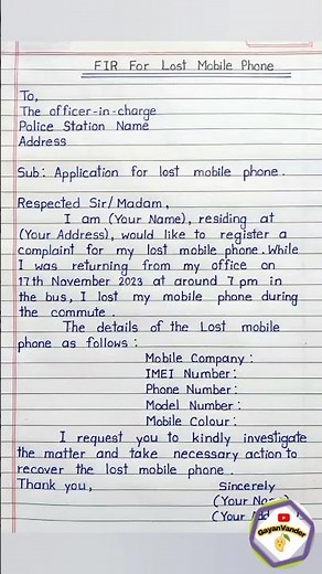 Application Writing in English #shortsvideo