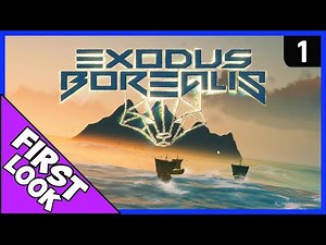 EXODUS BOREALIS Gameplay Ep 1 ► Banished meets Tower Defence! ► New RTS City Building Game 2021