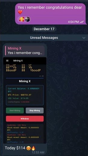 User feedback for the worlds fastest Bitcoin mining app in 2025 and 2026 #miningapp #cloudmining