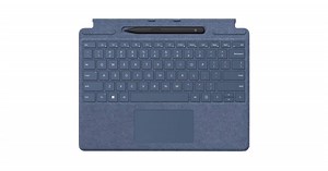 Microsoft Surface Pro Signature Keyboard With Slim Pen 2 Sapphire