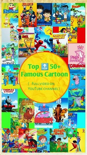 🎬 Top 50+ Famous Cartoons | Ultimate Cartoon Collection 🧸🔥 #cartoon #doremon