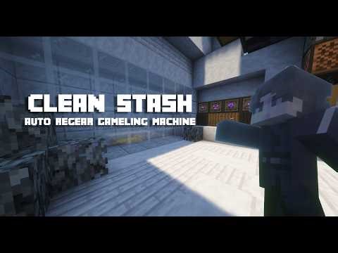 The CLEANEST Stash on Donut SMP (With Regear + Gambling Machine)