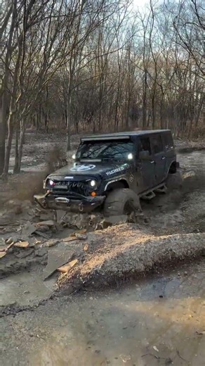Wrangler Escapes the Mud