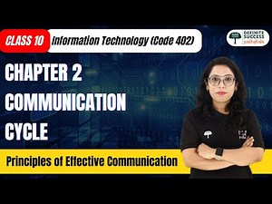 Communication Cycle - Principles of Effective Communication | Class 10th Information Technology Ch 2
