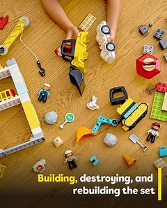 4.7K views · 34 reactions |   Build it, break it  Met de constructiesets van LEGO DUPLO is het opbouwen en afbreken van bouwwerken nog nooit zo leuk geweest! | LEGO | Facebook