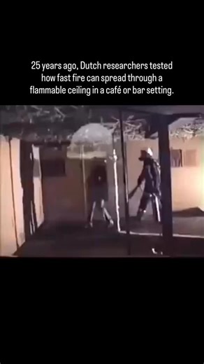 Although heat moves upwards, the fire quickly eats up its surrounds and gravity takes over. Underneath a fire is a bad place to be. GET OUT FAST. | The Jeremy Vine