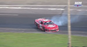 Dillon Moltz burns it down at White Mountain Motorsports Park after winning the Pro All Stars Series Super Late Model 150-lap feature! 2.) DJ Shaw 3.) Max Cookson 📺: https://www.racingamerica.tv/live/videos/sub-7-14-24-pass-at-white-mountain-nh | Racing America