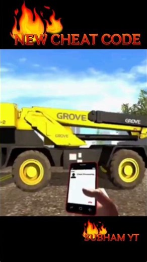 INDIAN BIKE DRIVING 3D CRANE CHEAT CODE#SUBHAM YT