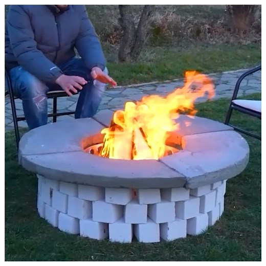 23K views · 84 reactions | DIY smokeless fire pit trend catching on everywhere! | Art & Painting | Facebook
