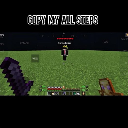 #impossible minecraft attribute swapping easy steps 💀