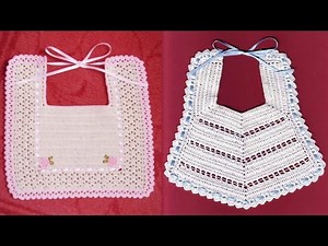 Babero Tejidos en CROCHET