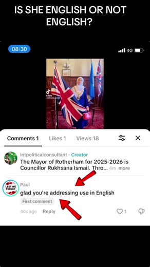 WHAT IS THE DIFFERENCE BETWEEN “AM ENGLISH 🏴󠁧󠁢󠁥󠁮󠁧󠁿 AND AM BRITISH 🇬🇧 “ ? Is she British or English 🏴󠁧󠁢󠁥󠁮󠁧󠁿?