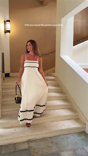 This dress 🤩 #maxidress #vacationdress #elegantdress #springdress #weddingguestdress