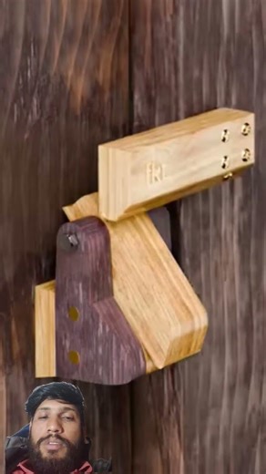 Simple DIY Wooden Auto-Lock Door Latch#diy #dor lock