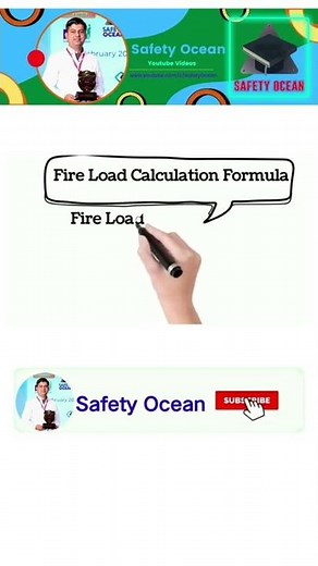Fire Load Calculation Formula #fireloadacalculation #shorts #shortsvideo #firesafetytips #safety