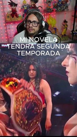 MI NOVELA SIGUE #WWE #wweenespañol #ProWrestling #wrestlemania #wweraw #shorts #rawnetflix