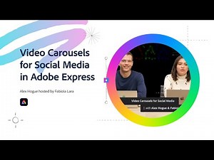Video Carousels for Social Media in Adobe Express