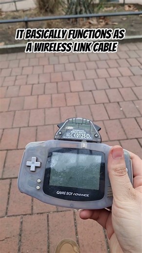 This device let you wireless trade and battle Pokémon on the Game Boy Advance!