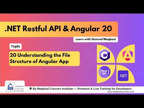 20 Understanding the File Structure of Angular App