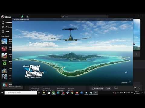 Fix Microsoft Flight Simulator Stuck On Syncing Data After The Launch On PC (Xbox Game Pass)