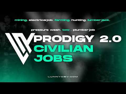 FiveM - Prodigy 2.0 RP Civilian Jobs | https://discord.gg/yQednQCa6y