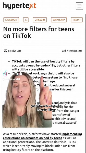Discover the Latest TikTok Filter Update