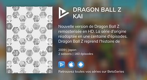 Regarder Dragon Ball Kai streaming