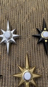 Atomic Starburst Doorbell Button: Cast Aluminum, Mid-century Modern - Etsy