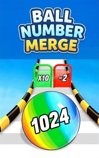 Ball Number Merge Crazy Upgrade Chain 😱🔥 #shorts