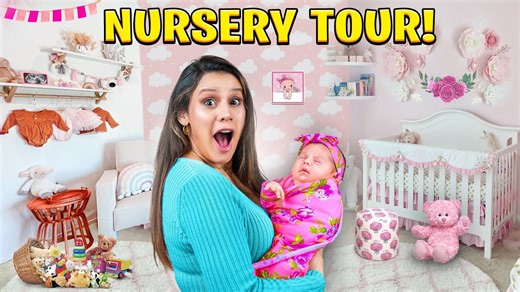 The Official Tour of our Baby's Room! | The Royalty Family
