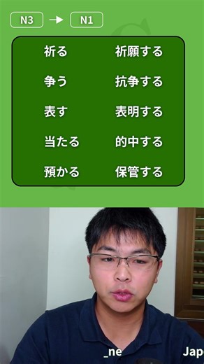 【JLPT】N5 vs N1 表現の違い【日本語】