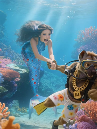 Jackie's Heroic Mermaid Rescue and Transformation