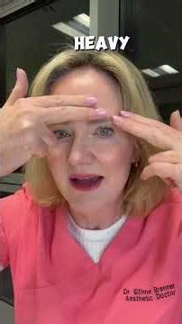 Why Incorrectly Placed Toxin Can Cause “Heavy Brows”