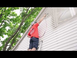 How to paint exterior siding the Spray-Net way