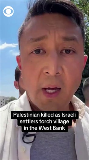 4.5K views · 63 reactions | A Palestinian man was killed in an overnight shooting in the occupied West Bank as dozens of far-right wing Israeli settlers attacked the village of Jit. CBS News' Ramy Inocencio was at his funeral where residents say they feel Israeli settlers and the Israeli government want to push Palestinians out from the West Bank. | CBS News | Facebook