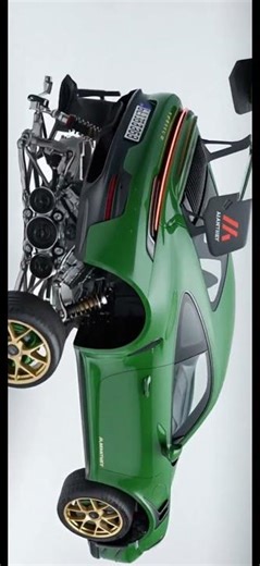 Porsche 911 GT3 RS Exploded View. #porsche #911gt3rs #satisfying #visualeffects #dreamcar #car